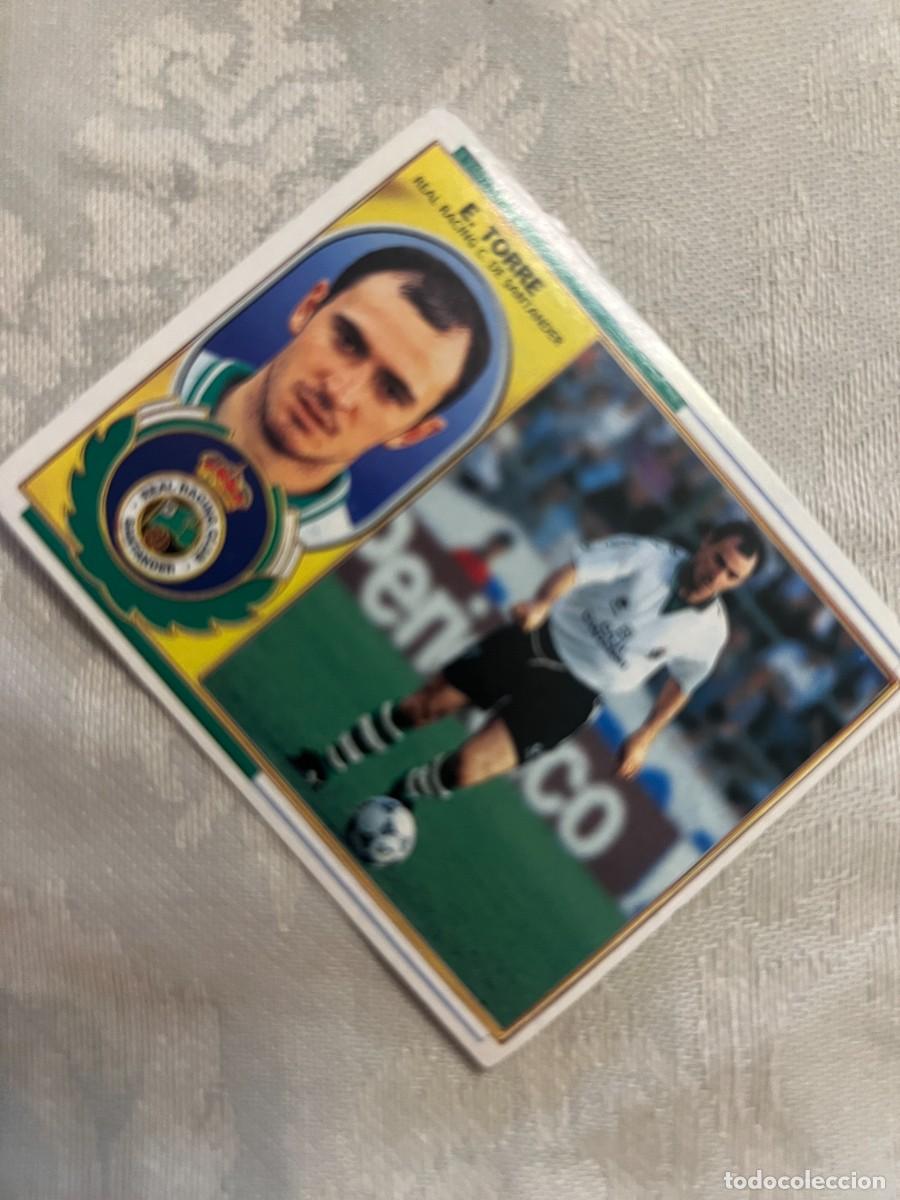 Cartes &agrave; collectionner de Football: E TORRE RACING DE SANTANDER SIN PEGAR EDICIONES ESTE 1996-97