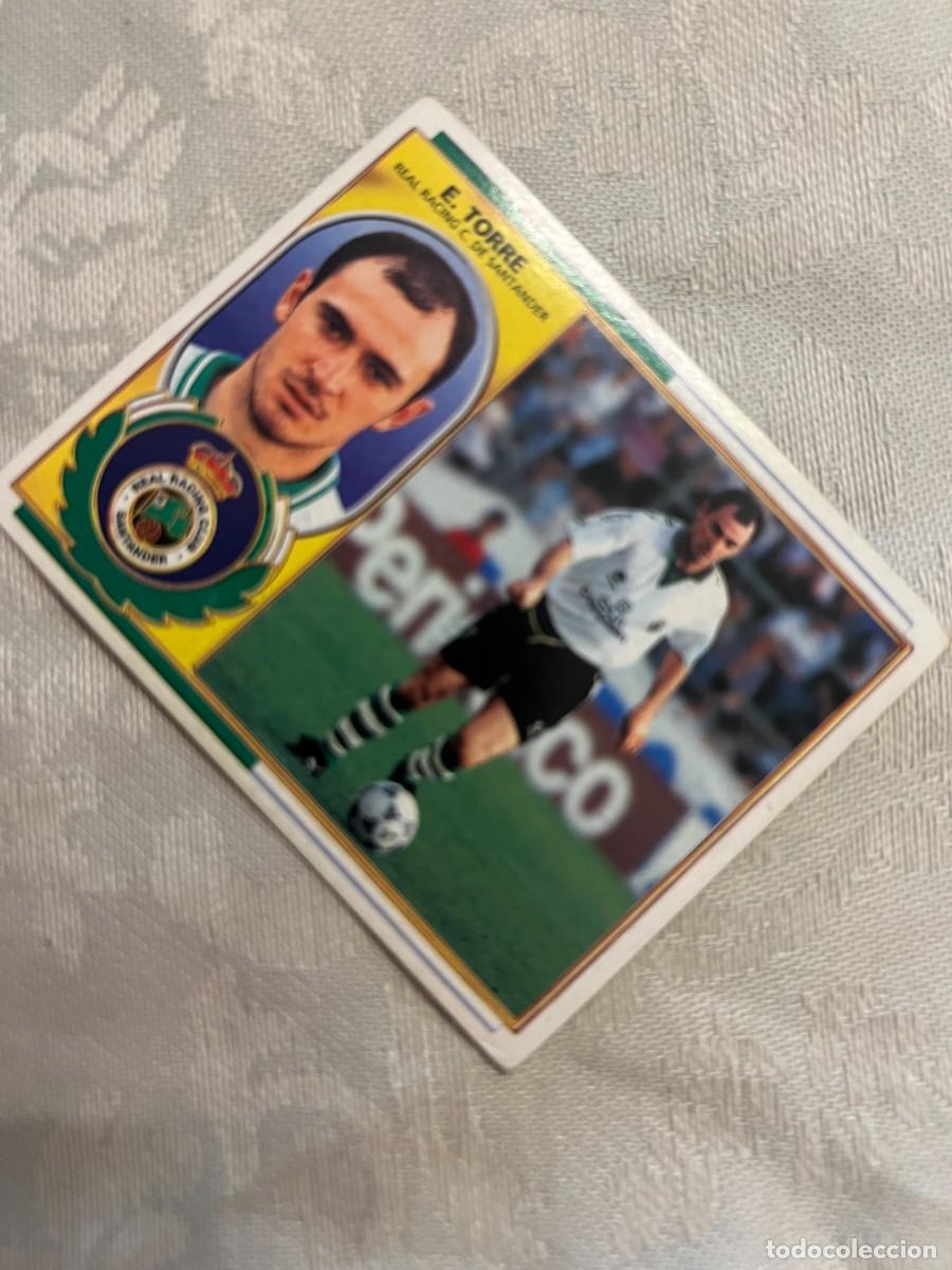 Cartes &agrave; collectionner de Football: E TORRE RACING DE SANTANDER SIN PEGAR EDICIONES ESTE 1996-97