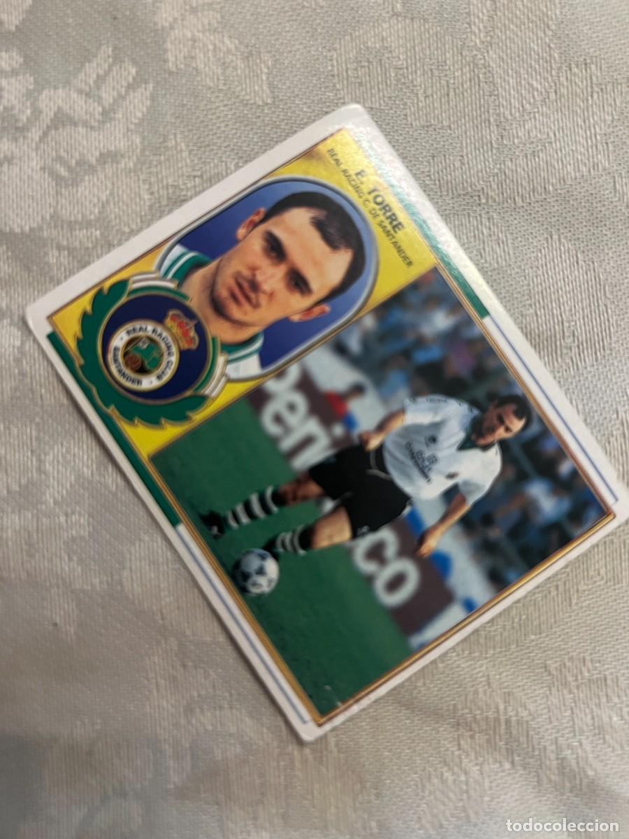 Cartes &agrave; collectionner de Football: E TORRE RACING DE SANTANDER SIN PEGAR EDICIONES ESTE 1996-97