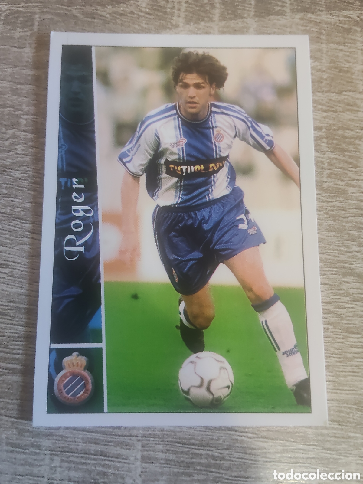 Cartes &agrave; collectionner de Football: Mundicromo las fichas de la liga 2003 366 Roger Espanyol
