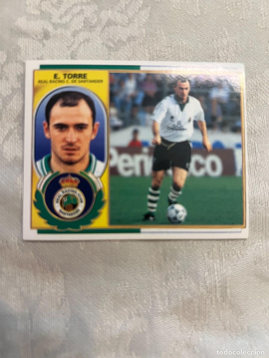 Cartes &agrave; collectionner de Football: E TORRE RACING DE SANTANDER SIN PEGAR EDICIONES ESTE 1996-97