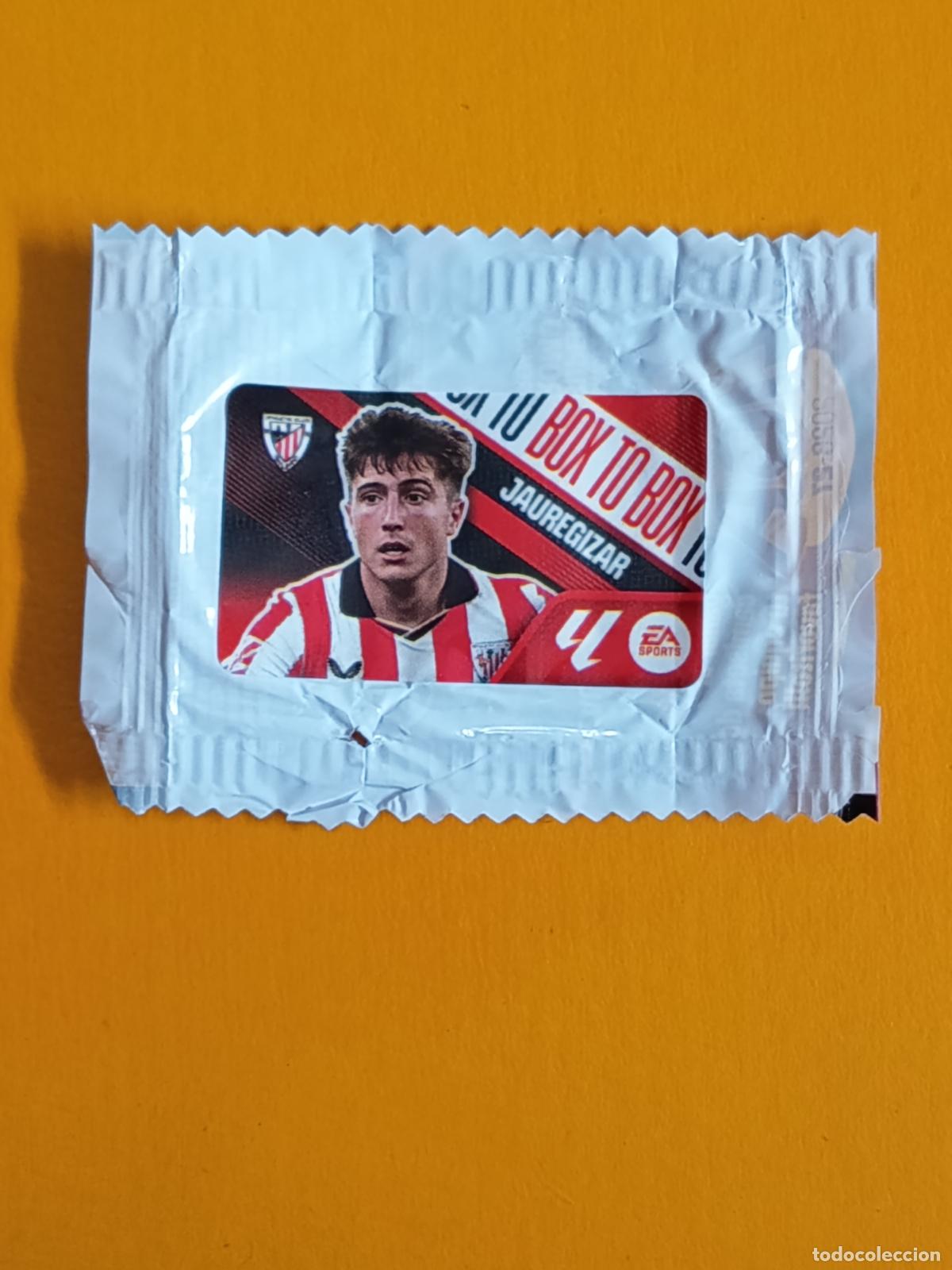 Figurine di Calcio: JAUREGIZAR. BOX TO BOX. ATHLETIC CLUB BILBAO. CHICLE LIGA ESTE 2026-27