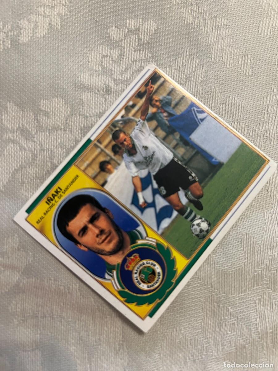 Figurine di Calcio: I&Ntilde;AKI RACING DE SANTANDER SIN PEGAR EDICIONES ESTE 1996-97
