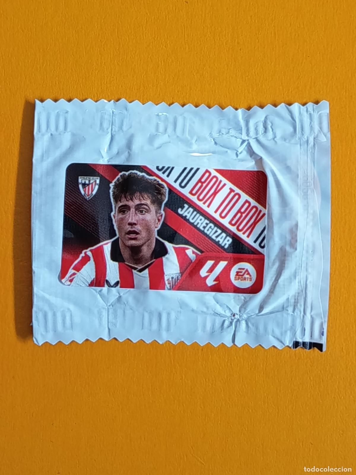 Figurine di Calcio: JAUREGIZAR. BOX TO BOX. ATHLETIC CLUB BILBAO. CHICLE LIGA ESTE 2026-27