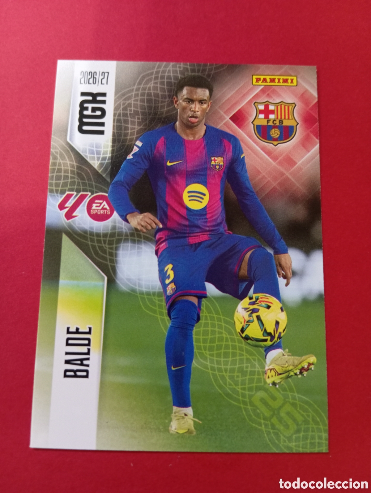 Figurine di Calcio: Balde Barcelona n&deg;81 / PANINI MEGACRACKS 2026/2027