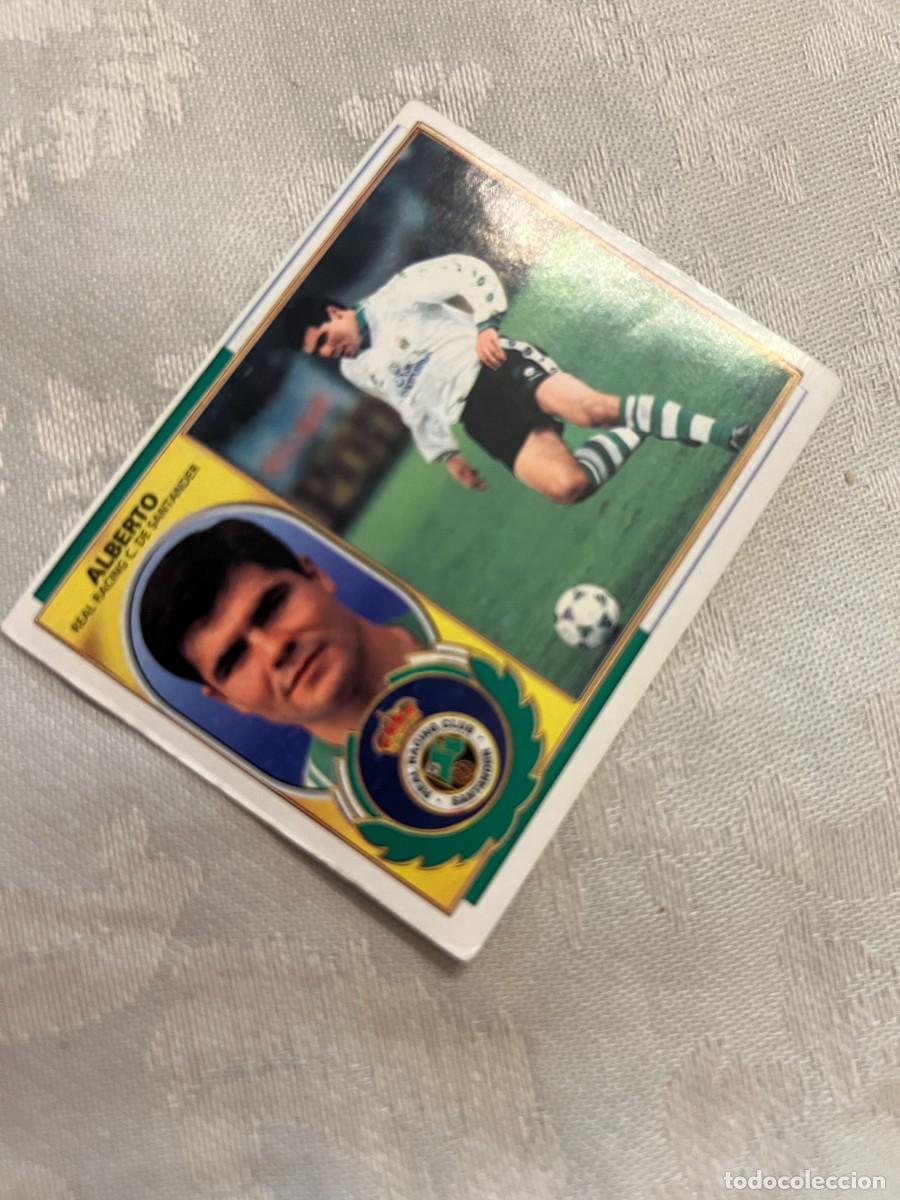 Cromos de f&uacute;tbol: ALBERTO RACING DE SANTANDER SIN PEGAR EDICIONES ESTE 1996-97