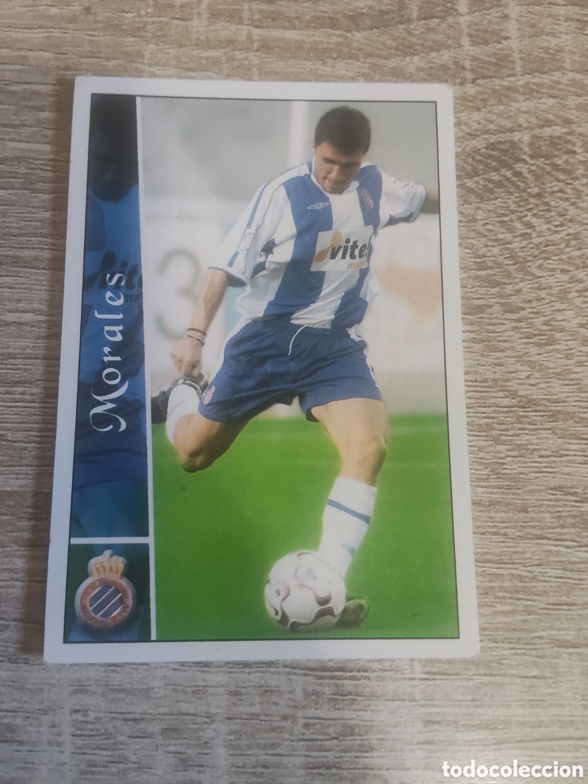Cromos de f&uacute;tbol: Mundicromo las fichas de la liga 2003 369 Morales Espanyol