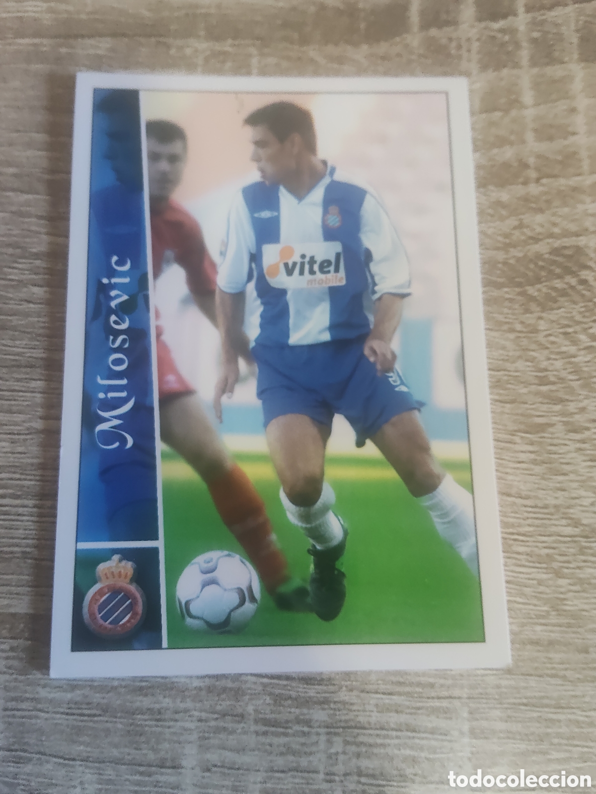 Cromos de f&uacute;tbol: Mundicromo las fichas de la liga 2003 371 Milosevic Espanyol
