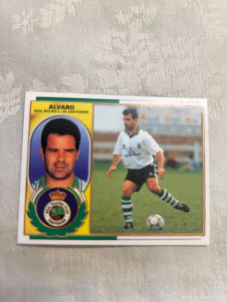 Cromos de f&uacute;tbol: &Aacute;LVARO RACING DE SANTANDER SIN PEGAR EDICIONES ESTE 1996-97