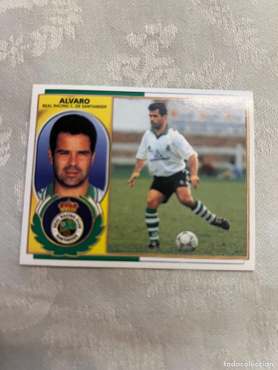 Cromos de f&uacute;tbol: &Aacute;LVARO RACING DE SANTANDER SIN PEGAR EDICIONES ESTE 1996-97