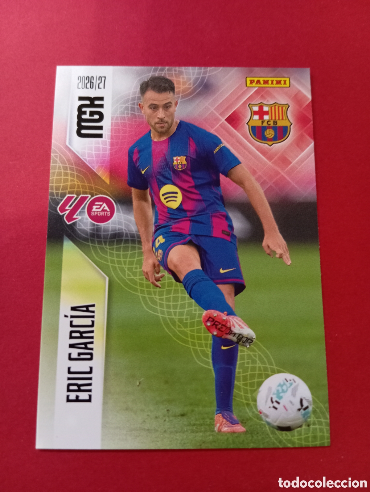 Cromos de f&uacute;tbol: Eric Garc&iacute;a Barcelona n&deg;79 / PANINI MEGACRACKS 2026/2027