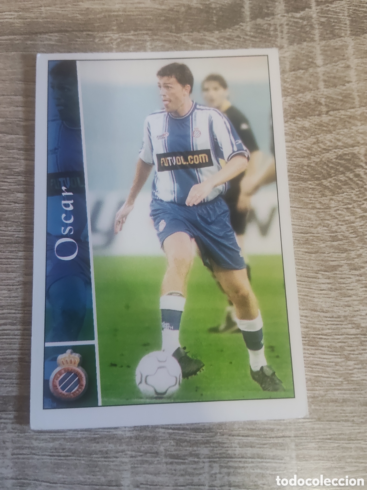Cromos de f&uacute;tbol: Mundicromo las fichas de la liga 2003 373 &Oacute;scar Espanyol