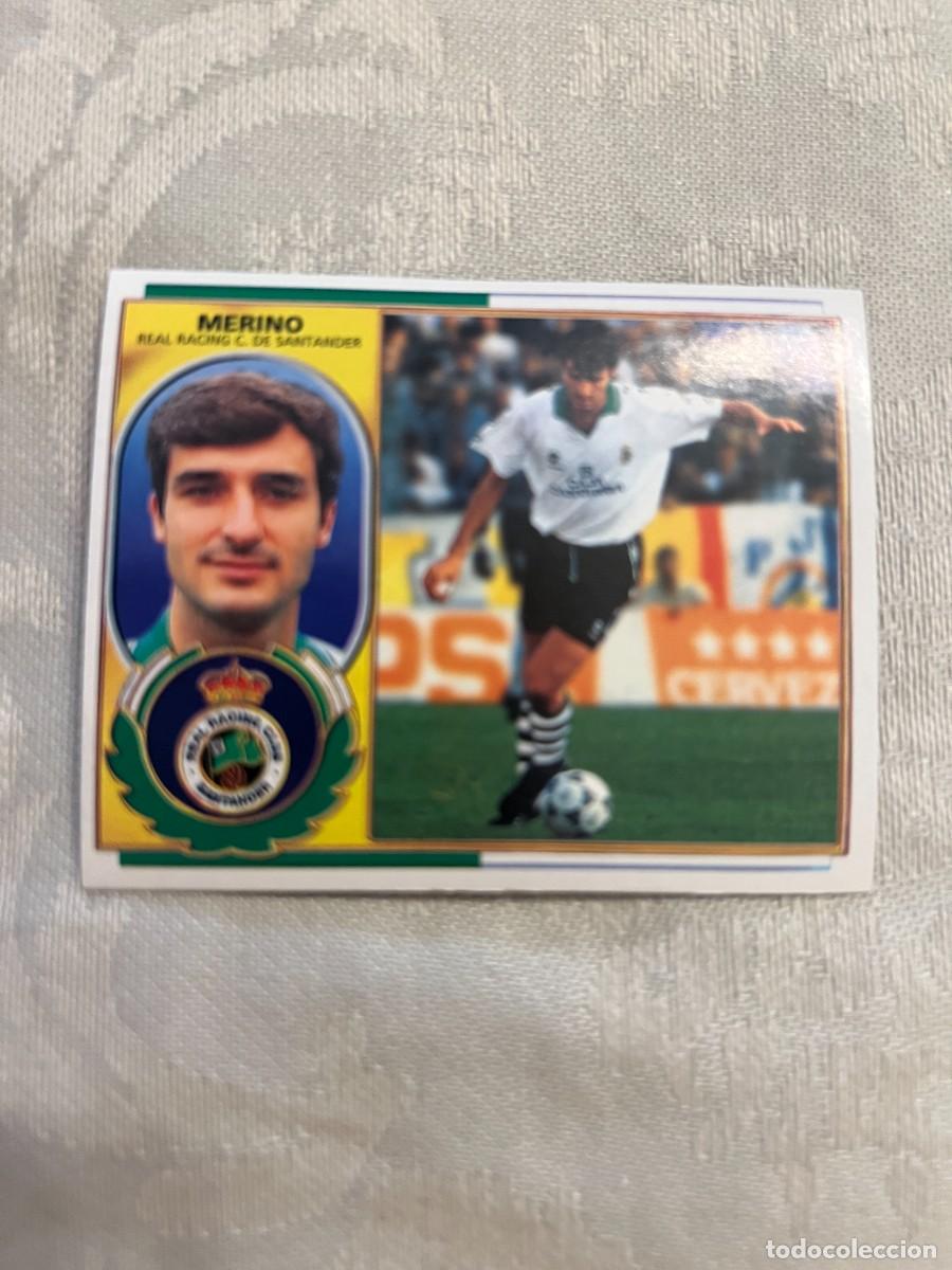 Cromos de f&uacute;tbol: MERINO RACING DE SANTANDER SIN PEGAR EDICIONES ESTE 1996-97