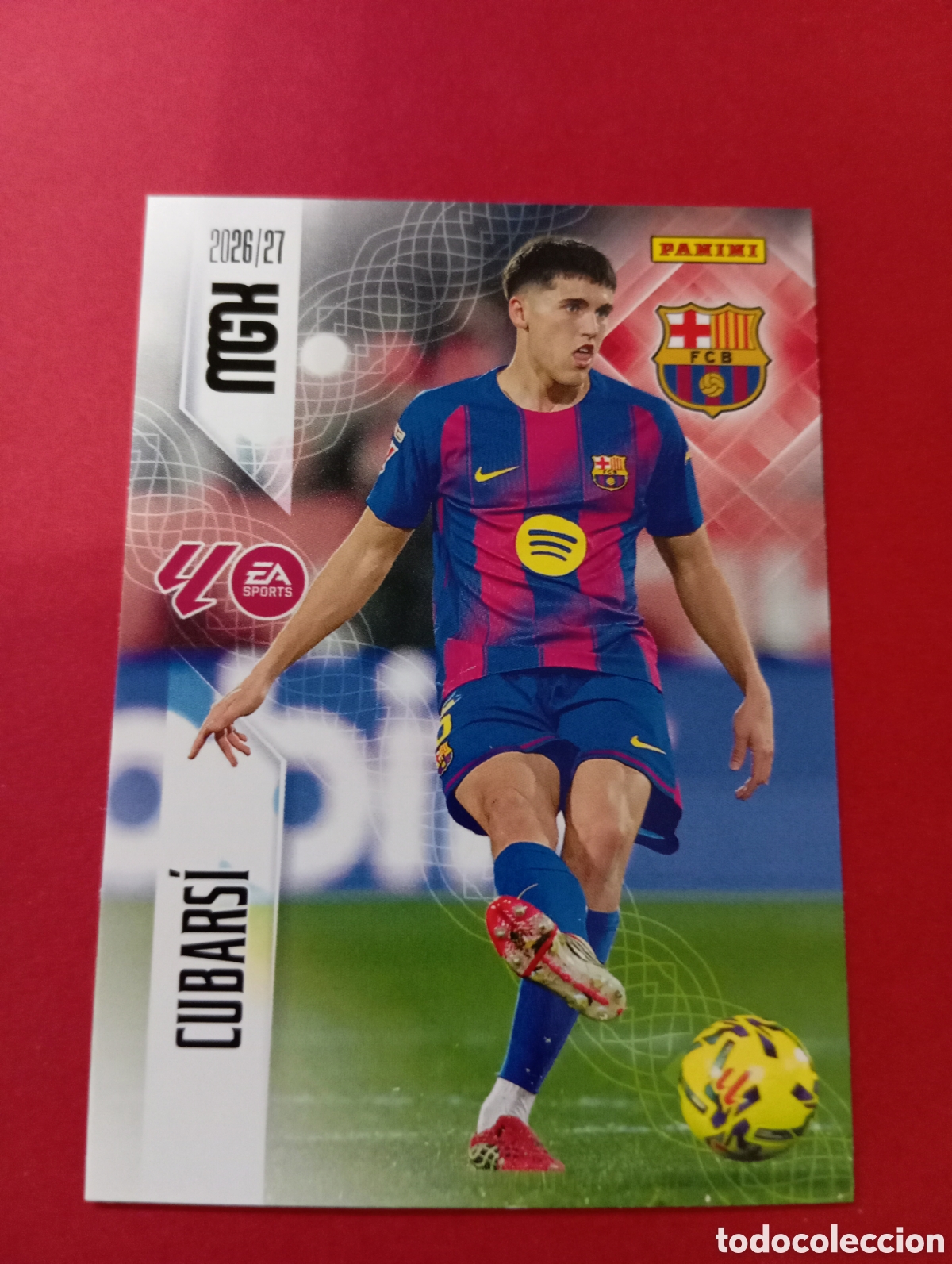 Cromos de f&uacute;tbol: Cubars&iacute; Barcelona n&deg;78 / PANINI MEGACRACKS 2026/2027