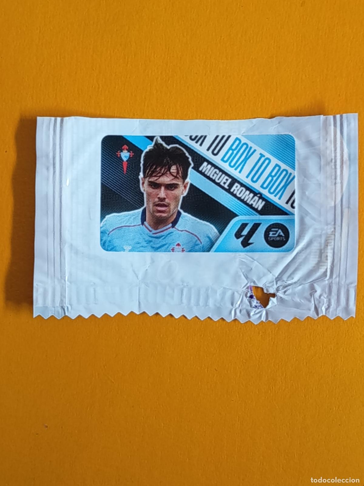 Cromos de f&uacute;tbol: MIGUEL ROM&Aacute;N. BOX TO BOX. R.C. CELTA DE VIGO. CHICLE LIGA ESTE 2026-27