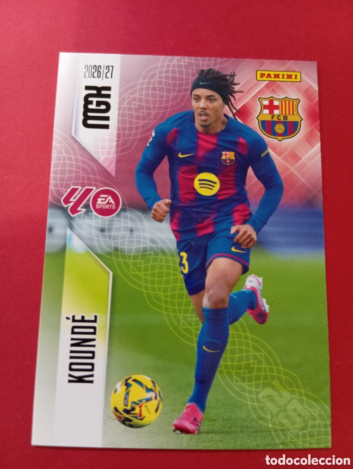 Cromos de f&uacute;tbol: Kound&eacute; Barcelona n&deg;76 / PANINI MEGACRACKS 2026/2027