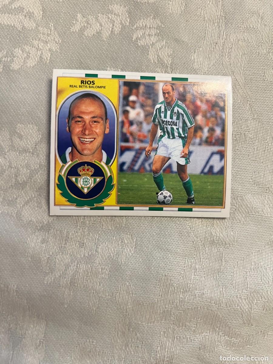 Cromos de f&uacute;tbol: RIOS BETIS SIN PEGAR EDICIONES ESTE 1996-97