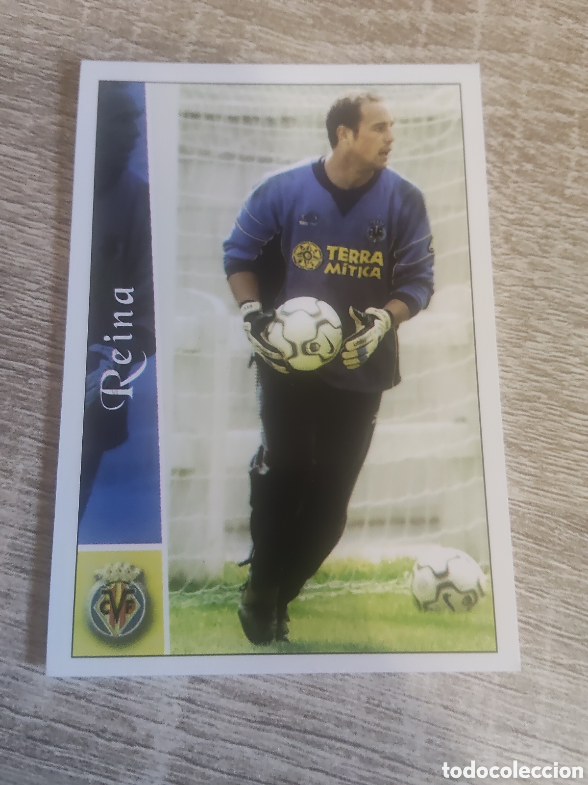Cromos de f&uacute;tbol: Mundicromo las fichas de la liga 2003 383 Reina Villarreal
