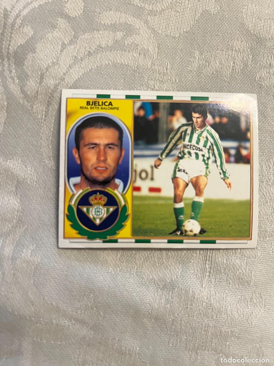 Figurine di Calcio: BJELICA BETIS SIN PEGAR EDICIONES ESTE 1996-97