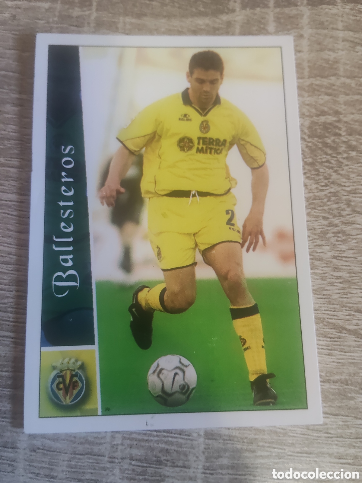 Cromos de f&uacute;tbol: Mundicromo las fichas de la liga 2003 386 Ballesteros Villarreal