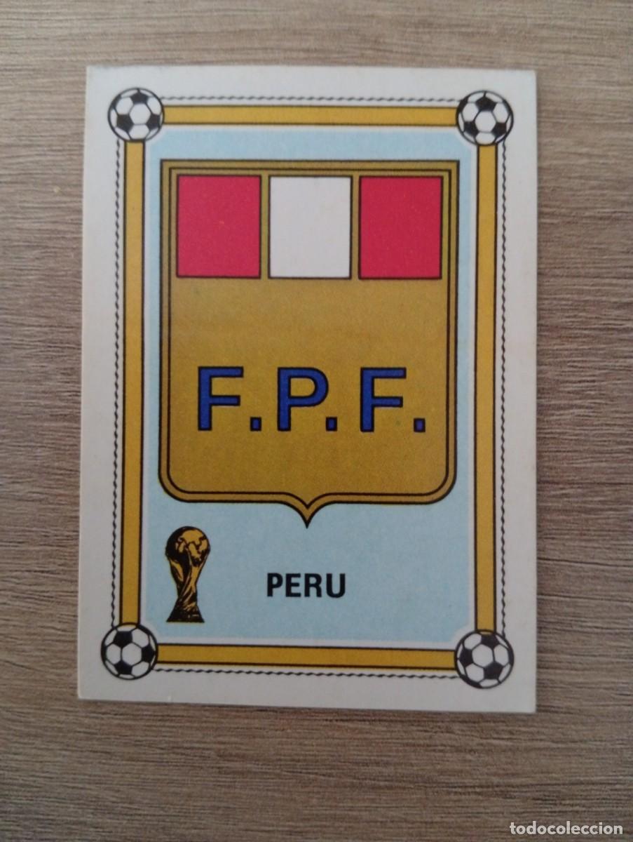 Figurine di Calcio: ESCUDO PERU 295 PANINI MUNDIAL ARGENTINA 78-ARGENTINA 1978 SIN PEGAR NUNCA PEGADO
