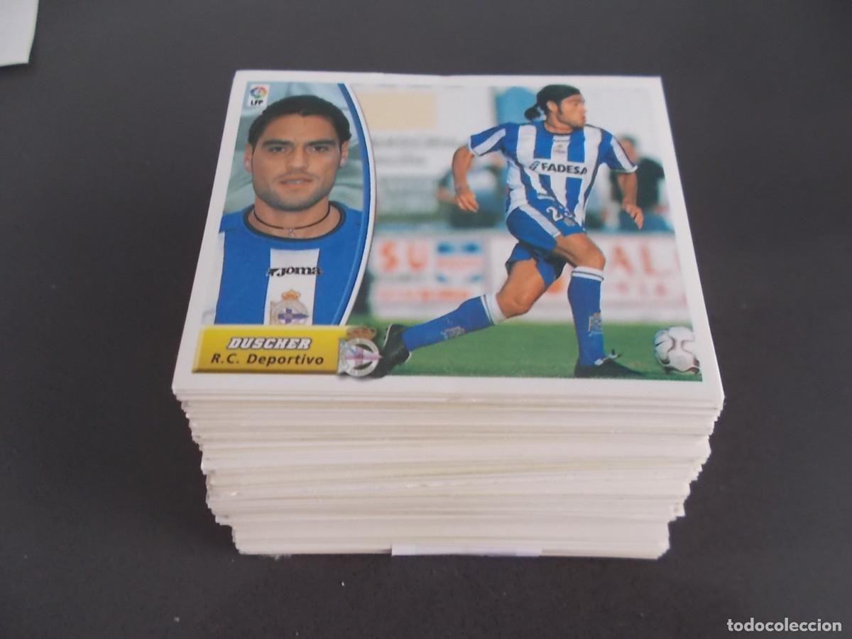 Cromos de f&uacute;tbol: LOTE 178 CROMOS ESTE 03-04 TODOS DIFERENTES SIN PEGAR 16 BAJAS, 5 COLOCAS,7 FICHAJES