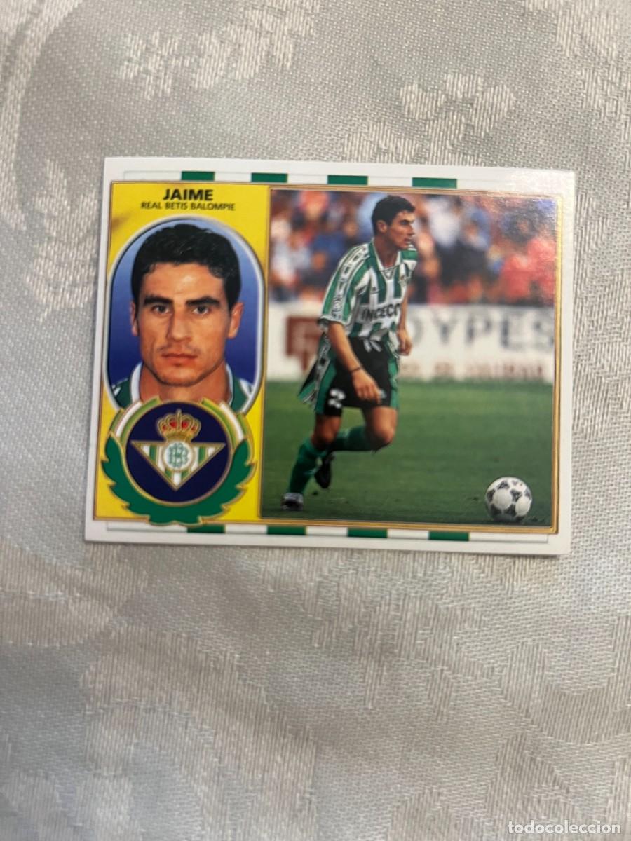Cartes &agrave; collectionner de Football: JAIME BETIS SIN PEGAR EDICIONES ESTE 1996-97