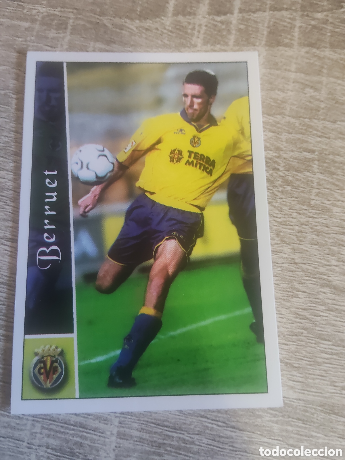Cromos de f&uacute;tbol: Mundicromo las fichas de la liga 2003 391 Berruet Villarreal