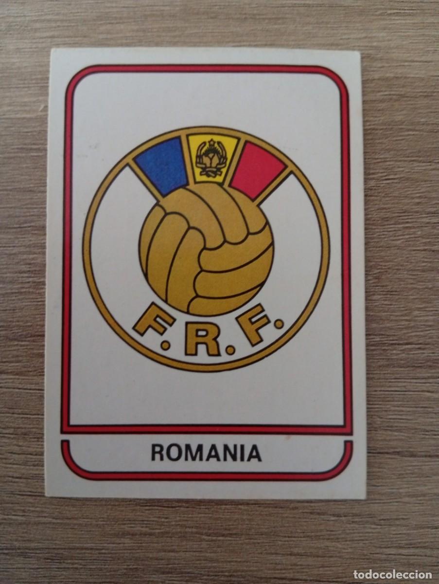 Cromos de f&uacute;tbol: ESCUDO RUMANIA ROMANIA 381 PANINI MUNDIAL ARGENTINA 78-ARGENTINA 1978 SIN PEGAR NUNCA PEGAD