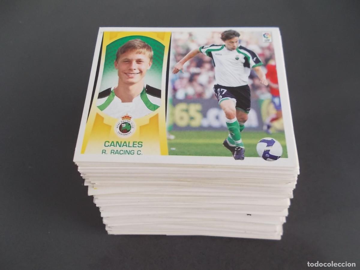 Cromos de f&uacute;tbol: LOTE 201 CROMOS ESTE 09-10 TODOS DIFERENTES SIN PEGAR 11 BAJAS, 5 COLOCAS, 5 FICHAJES