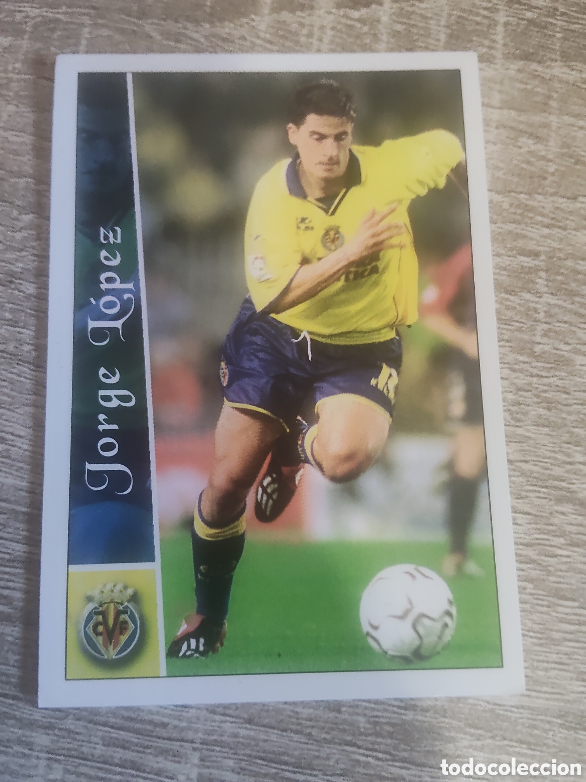 Cromos de f&uacute;tbol: Mundicromo las fichas de la liga 2003 394 Jorge L&oacute;pez Villarreal
