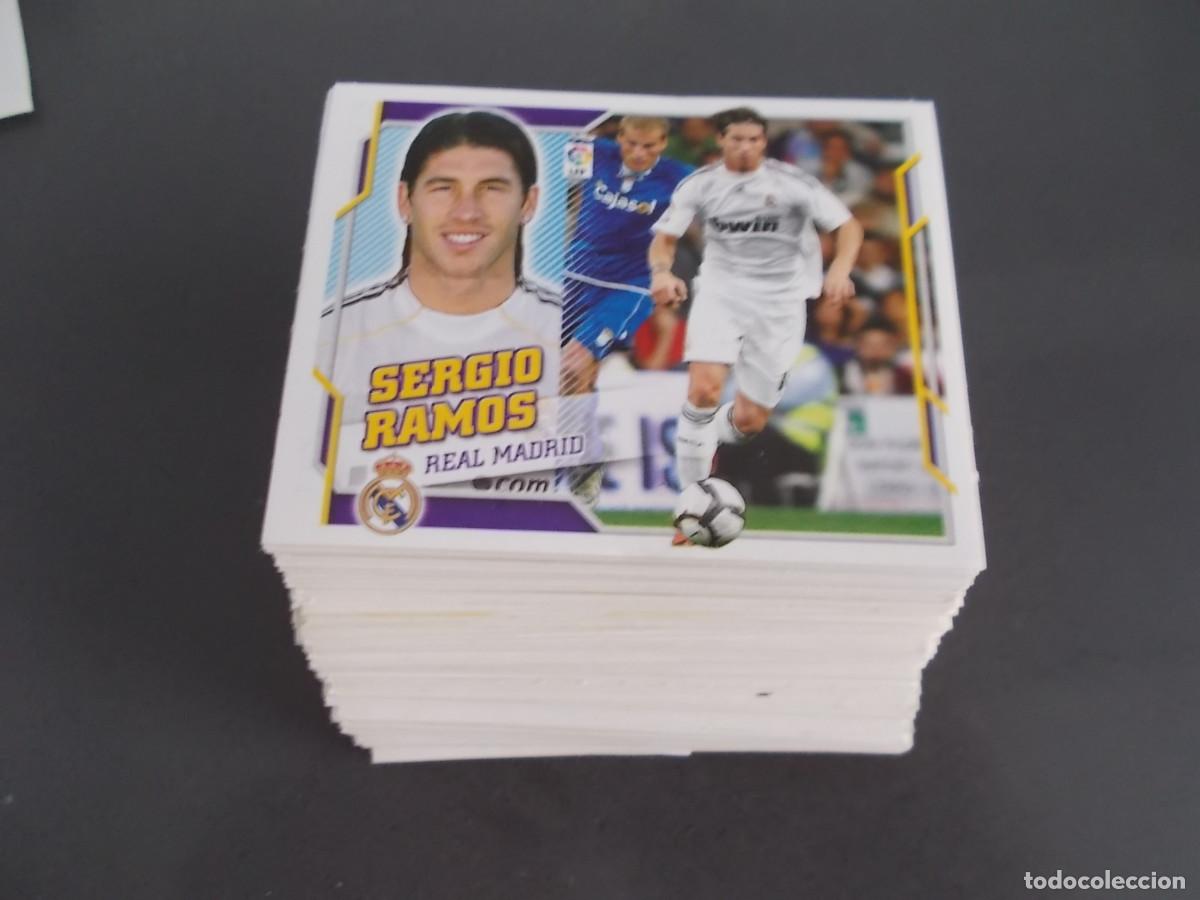 Cromos de f&uacute;tbol: LOTE 200 CROMOS ESTE 10-11 TODOS DIFERENTES SIN PEGAR 6 BAJAS, 4 COLOCAS, 4 FICHAJES