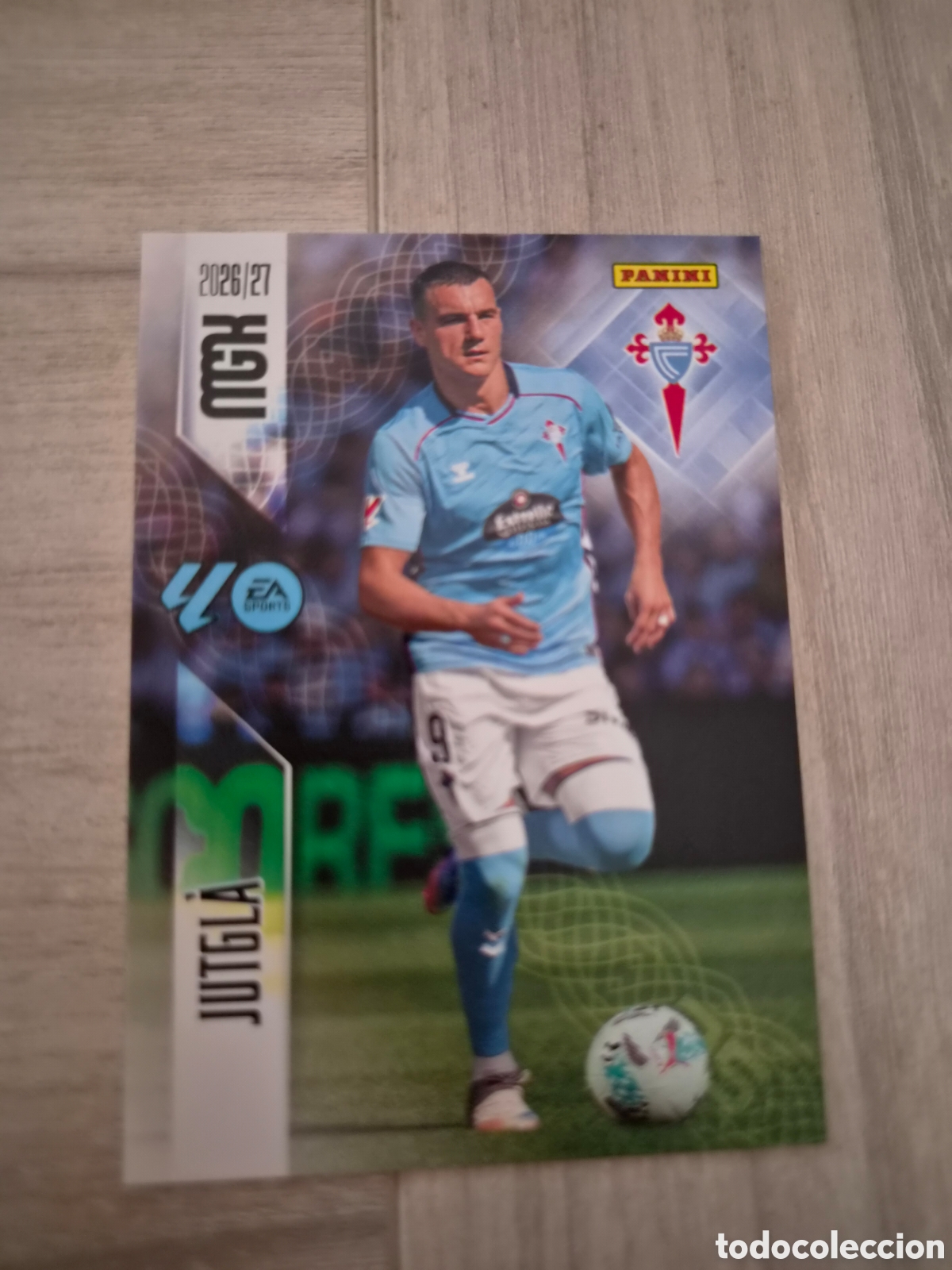 Cromos de Futebol: N&deg;126 Celta de Vigo Jutgla Megacracks 26/27