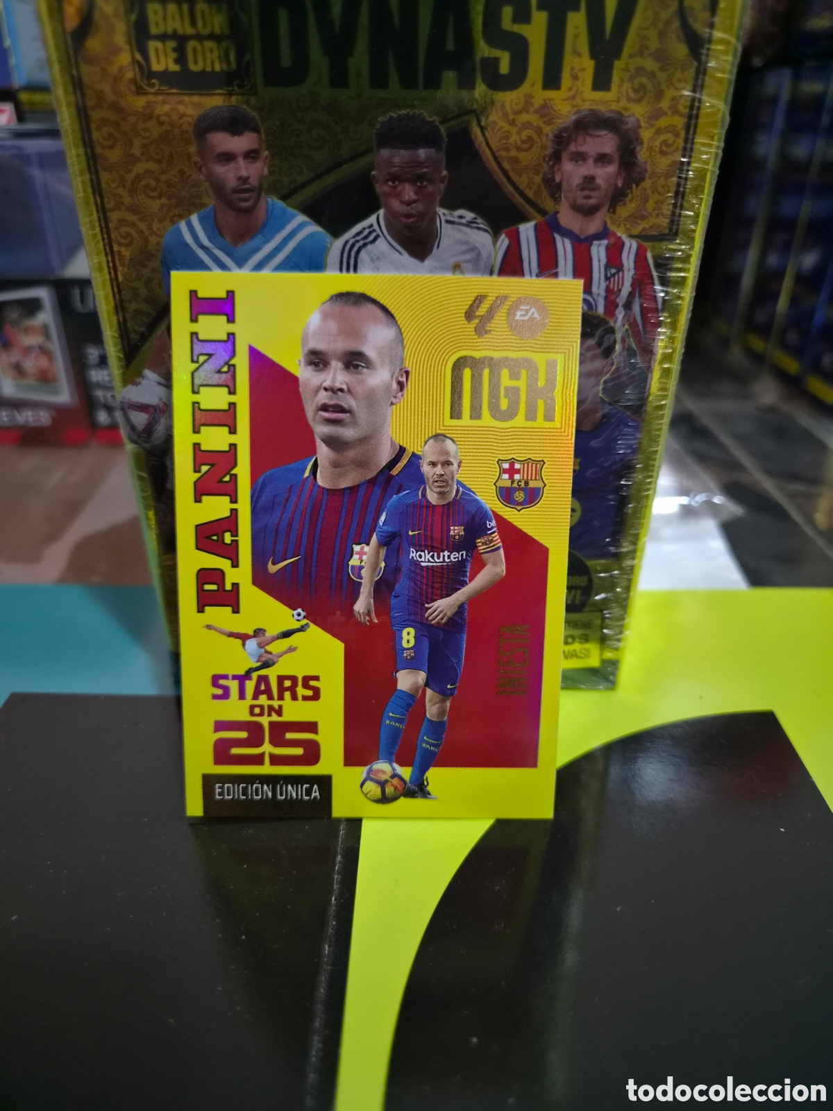 Fu&szlig;ball-Sticker: N&deg;434 Stars On 25 Iniesta Megacracks 26/27