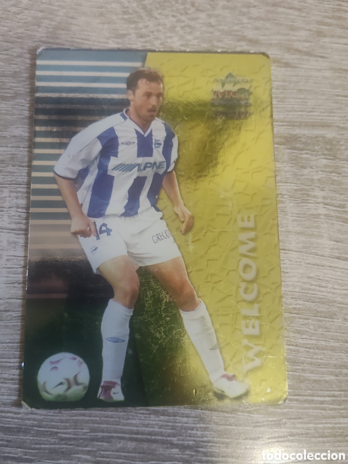 Fu&szlig;ball-Sticker: Mundicromo las fichas de la liga 2003 546 Welcome Helguera Alav&eacute;s