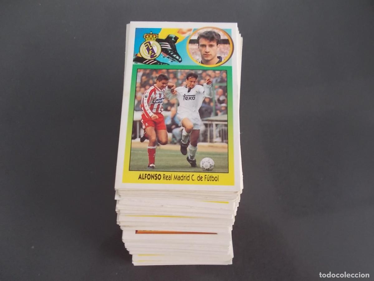 Figurine di Calcio: LOTE 122 CROMOS ESTE 93-94 TODOS DIFERENTES RECUPERADOS 7 BAJAS, 8 COLOCAS, 5 FICHAJES