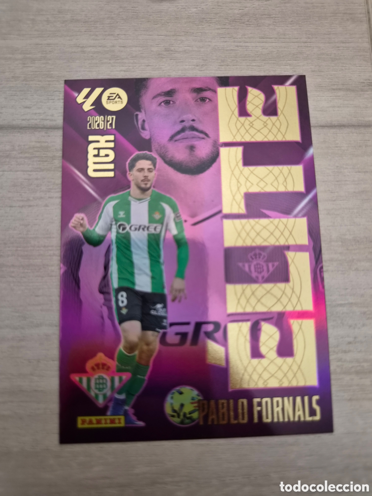 Fu&szlig;ball-Sticker: N&deg;14 Elite Fornals Megacracks 26/27