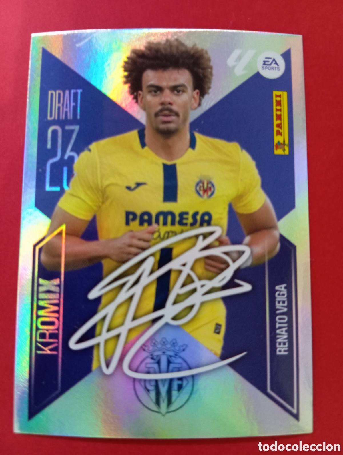 Cartes &agrave; collectionner de Football: Renato Veiga Villarreal KROMIX n&deg;K20 / PANINI LIGA ESTE 2026/2027