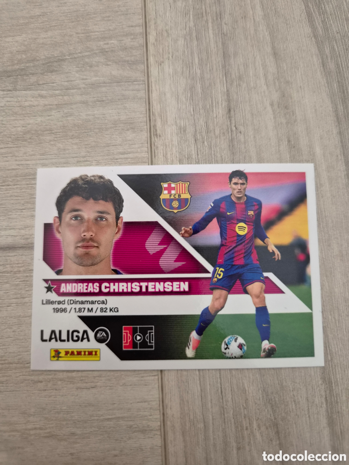 Cromos de f&uacute;tbol: N&deg;6B FC Barcelona Christensen Liga Este 26/27