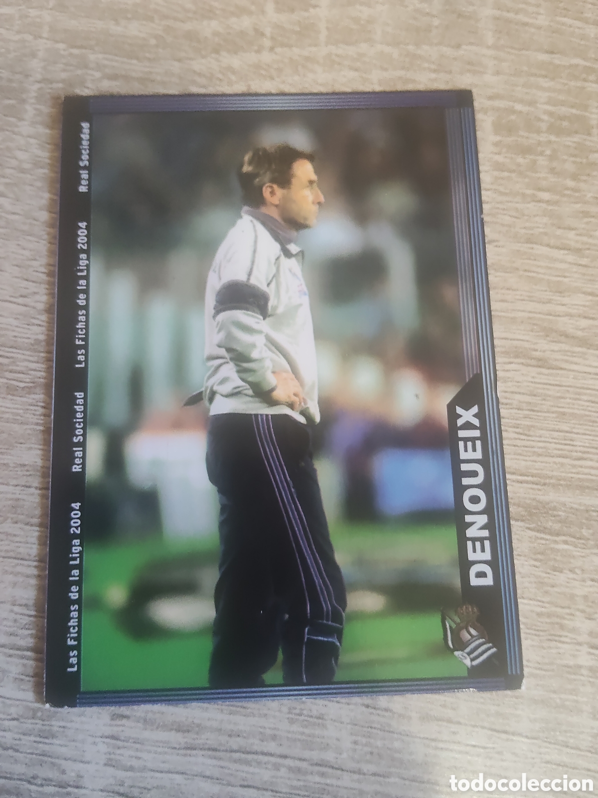 Cromos de f&uacute;tbol: Mundicromo las fichas de la liga 2003 30 Denoueix Real Sociedad
