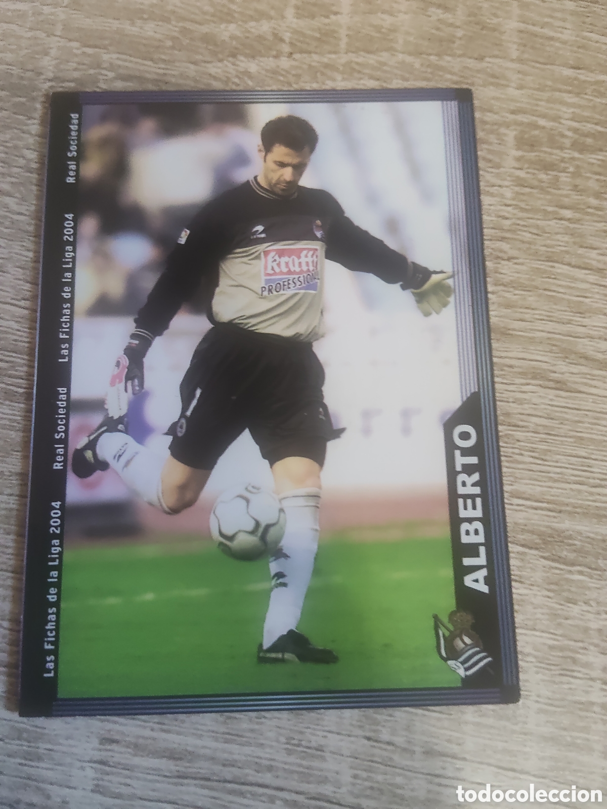 Cromos de f&uacute;tbol: Mundicromo las fichas de la liga 2004 31 Alberto Real Sociedad