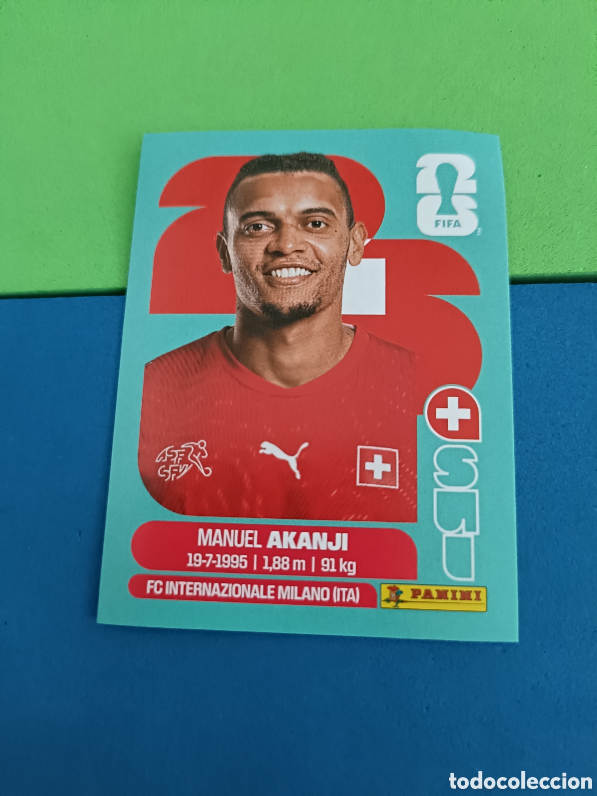 Cromos de f&uacute;tbol: Panini Mundial Fifa World cup 2026 26 sticker - SUI 4 Akanji