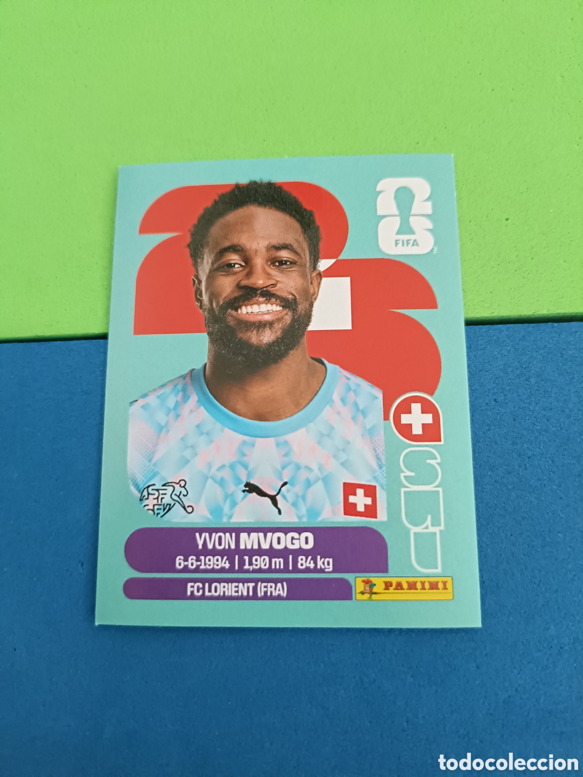 Cromos de f&uacute;tbol: Panini Mundial Fifa World cup 2026 26 sticker - SUI 3 Mvogo