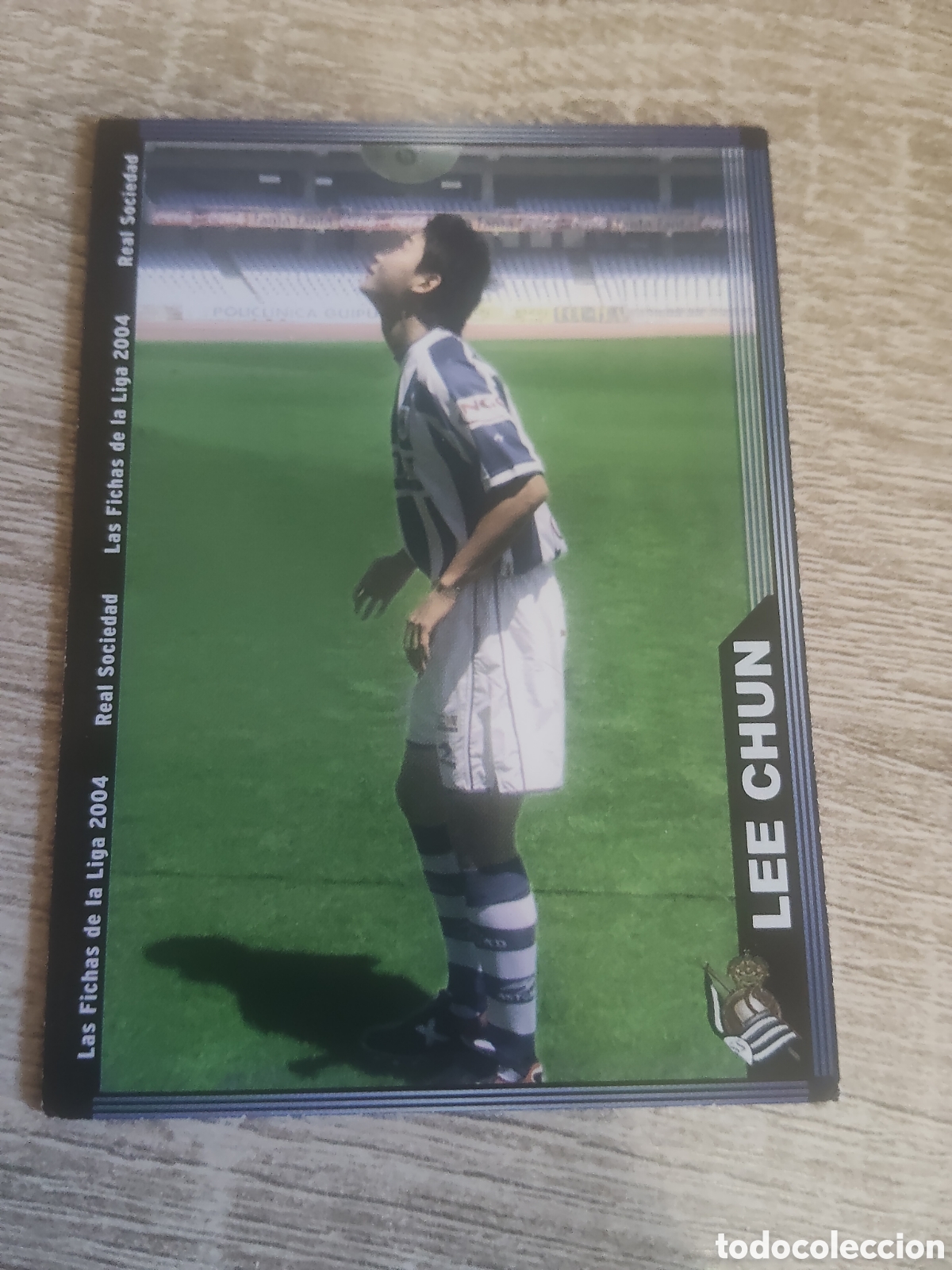 Cromos de f&uacute;tbol: Mundicromo las fichas de la liga 2004 50 Lee Chun Soo Real Sociedad
