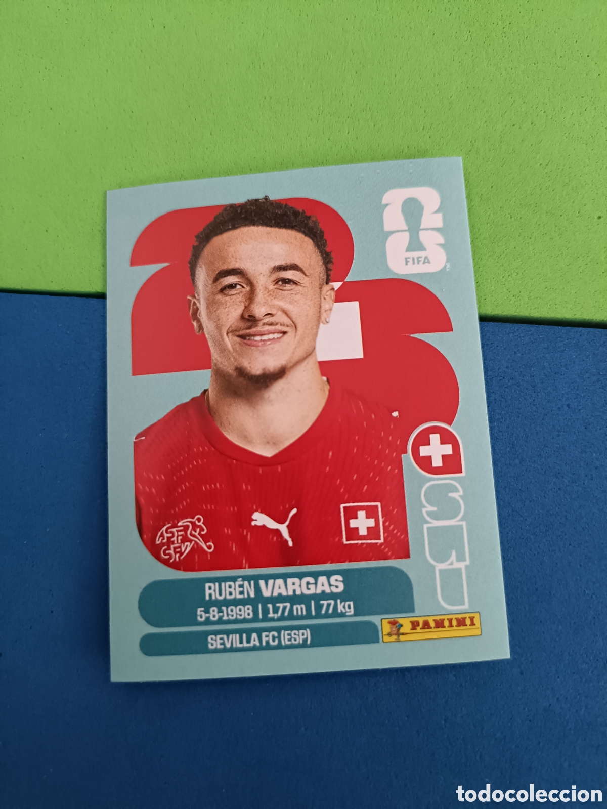 Cromos de f&uacute;tbol: Panini Mundial Fifa World cup 2026 26 sticker - SUI 18 Vargas