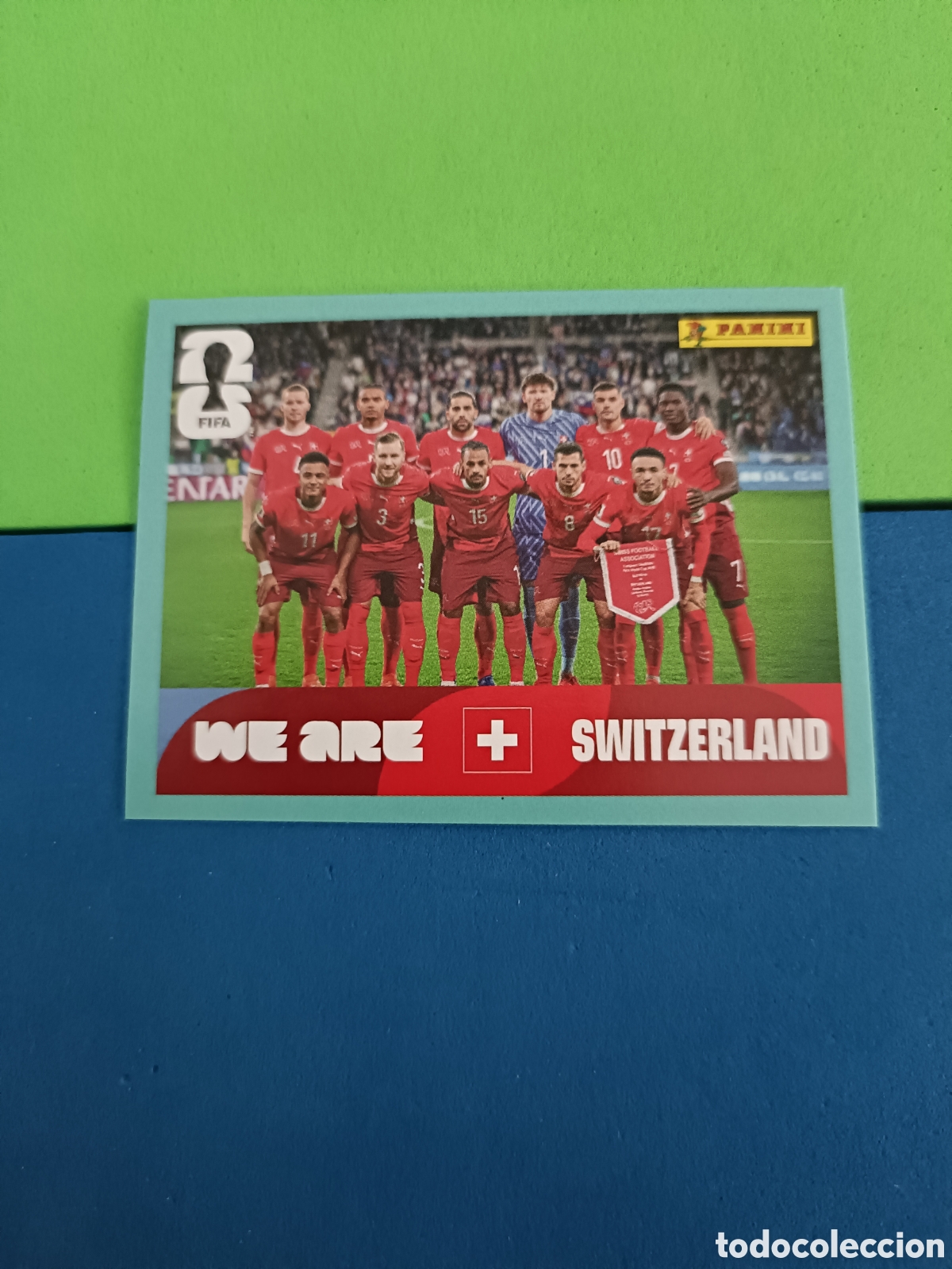 Cromos de f&uacute;tbol: Panini Mundial Fifa World cup 2026 26 sticker - SUI 13 Equipo Suiza