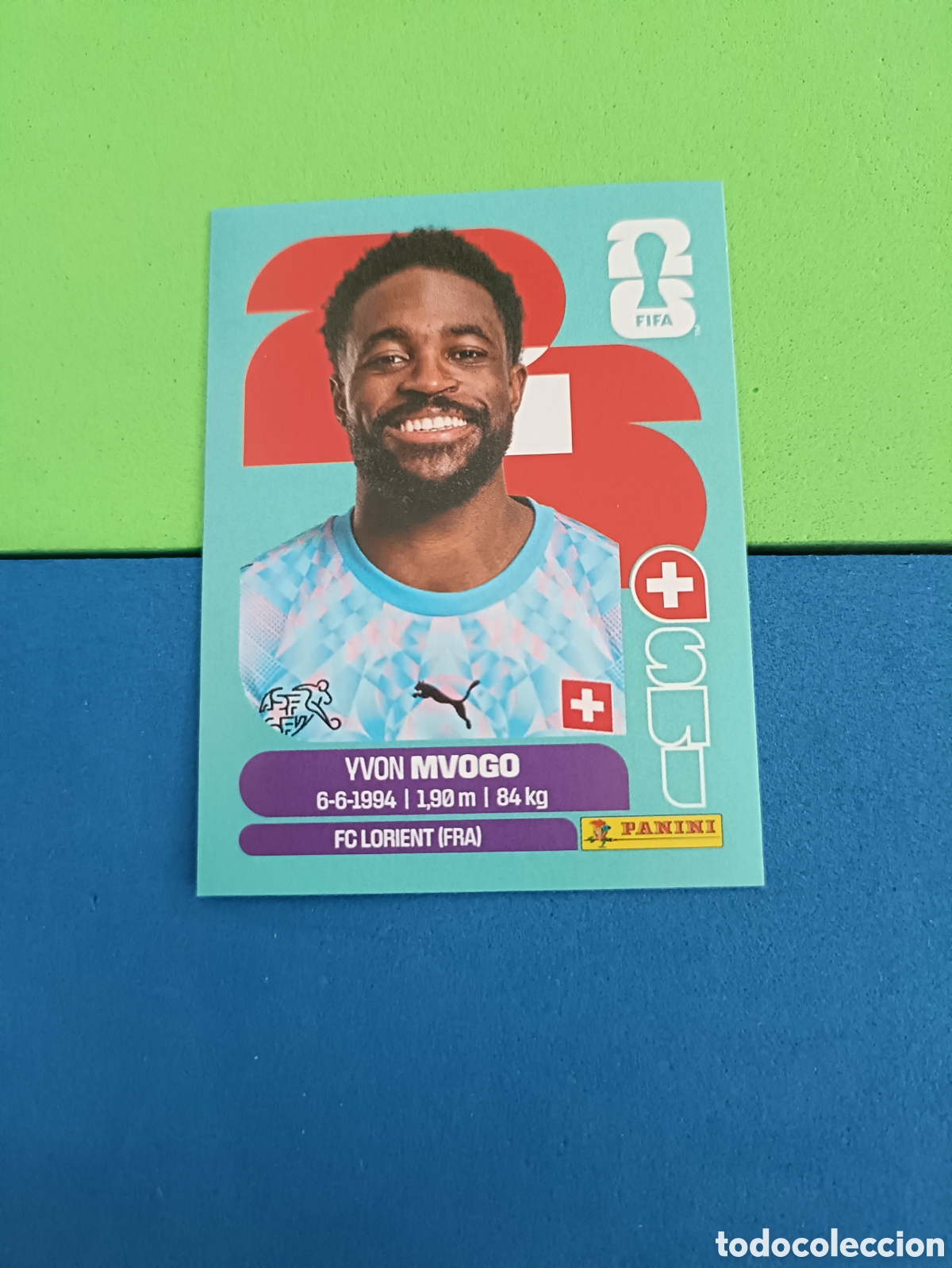 Cromos de f&uacute;tbol: Panini Mundial Fifa World cup 2026 26 sticker - SUI 3 Mvogo