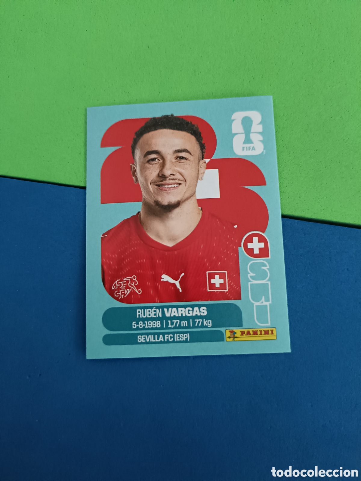Cromos de f&uacute;tbol: Panini Mundial Fifa World cup 2026 26 sticker - SUI 18 Vargas