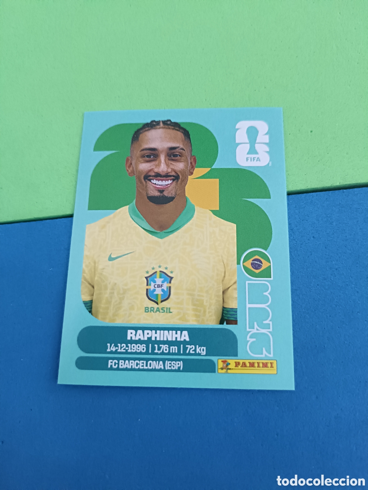 Figurine di Calcio: Panini Mundial Fifa World cup 2026 26 sticker - BRA 19 Raphinha