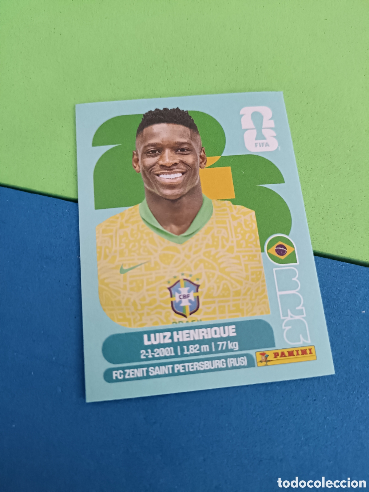 Fu&szlig;ball-Sticker: Panini Mundial Fifa World cup 2026 26 sticker - BRA 12 Luiz Henrique